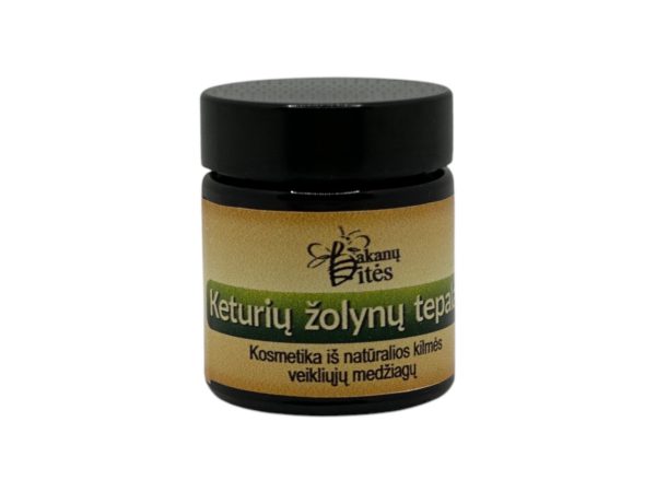 Keturiu zolynu kremas