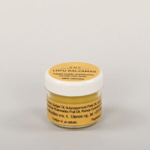 Lūpų balzamas su barsuko taukais 10ml